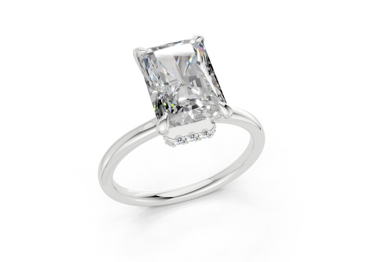 Ines Radiant Diamond Engagement Ring