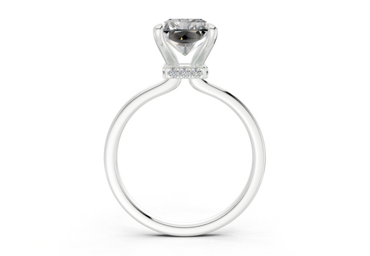 Ines Radiant Diamond Engagement Ring