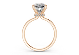 Ines Cushion Square Diamond Engagement Ring