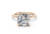 Ines Radiant Square Diamond Engagement Ring