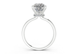 Ines Radiant Square Diamond Engagement Ring