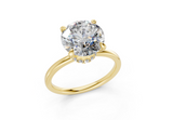 Ines Round Diamond Engagement Ring