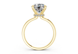 Ines Round Diamond Engagement Ring