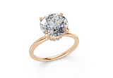 Ines Round Diamond Engagement Ring