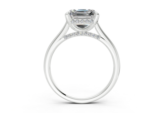 Talise Asscher Diamond Engagement Ring