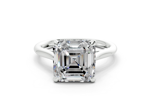 Elka Asscher Diamond Engagement Ring