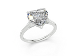 Talise Heart Diamond Engagement Ring