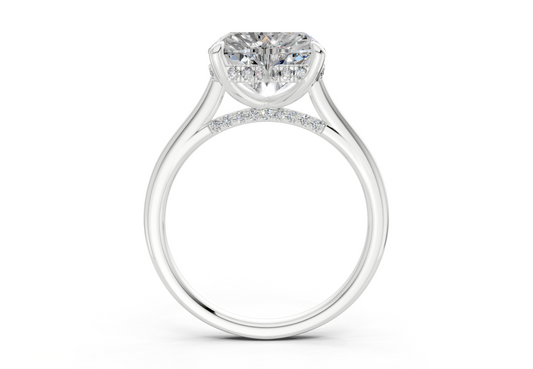 Maelle Heart Diamond Engagement Ring