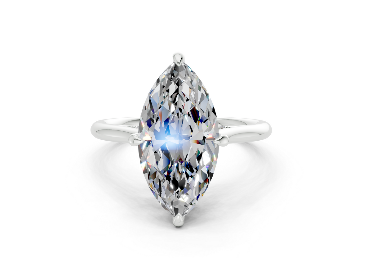 Talise Marquise Diamond Engagement Ring