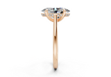 Emine Oval Diamond Engagement Ring