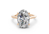 Emine Oval Diamond Engagement Ring