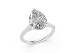 Elina Pear Diamond Engagement Ring