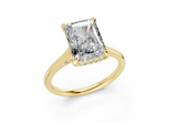 Elka Radiant Diamond Engagement Ring