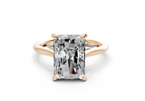 Elina Radiant Diamond Engagement Ring