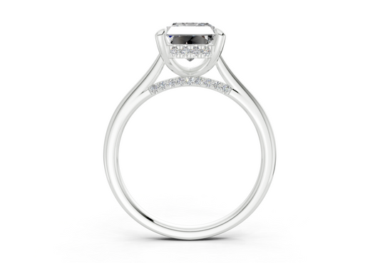 Maelle Radiant Diamond Engagement Ring