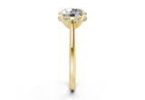 Emine Round Diamond Engagement Ring