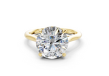 Elka Round Diamond Engagement Ring