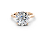 Elina Round Diamond Engagement Ring