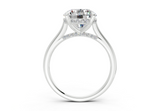 Meriel Round Diamond Engagement Ring