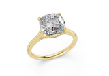 Iliana Cushion Square Diamond Engagement Ring