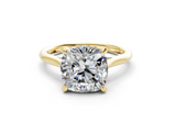 Iliana Cushion Square Diamond Engagement Ring