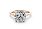 Iliana Cushion Square Diamond Engagement Ring