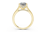 Talise Radiant Square Diamond Engagement Ring