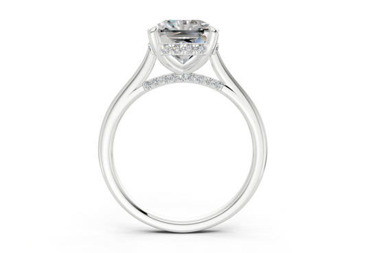 Iliana Radiant Square Diamond Engagement Ring