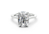 Maelle Elongated Cushion Diamond Engagement Ring