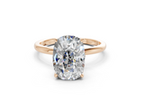 Vivienne Elongated Cushion Diamond Engagement Ring