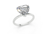 Vivienne Heart Diamond Engagement Ring