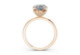 Vivienne Oval Diamond Engagement Ring