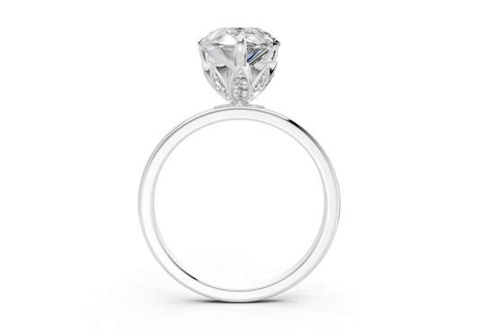 Vivienne Pear Diamond Engagement Ring