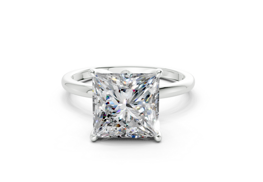 Vivienne Princess Diamond Engagement Ring