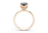 Vivienne Radiant Diamond Engagement Ring