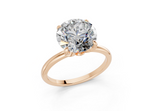 Vivienne Round Diamond Engagement Ring