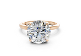 Vivienne Round Diamond Engagement Ring