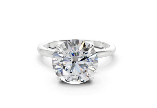 Vivienne Round Diamond Engagement Ring