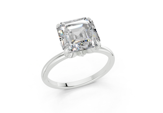 Vivienne Asscher Diamond Engagement Ring