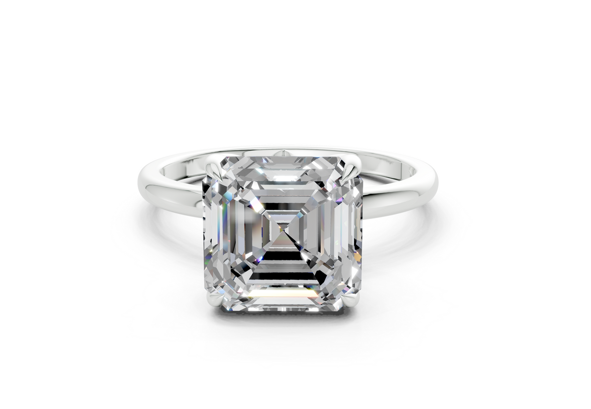 Vivienne Asscher Diamond Engagement Ring