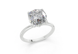 Vivienne Cushion Square Diamond Engagement Ring