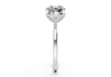 Vivienne Cushion Square Diamond Engagement Ring