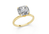 Vivienne Radiant Square Diamond Engagement Ring