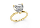 Delia Heart Diamond Engagement Ring