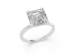 Sorrel Asscher Diamond Engagement Ring