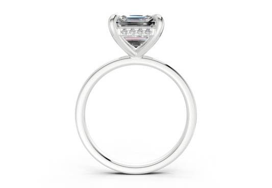 Liara Asscher Diamond Engagement Ring