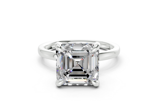 Fenna Asscher Diamond Engagement Ring