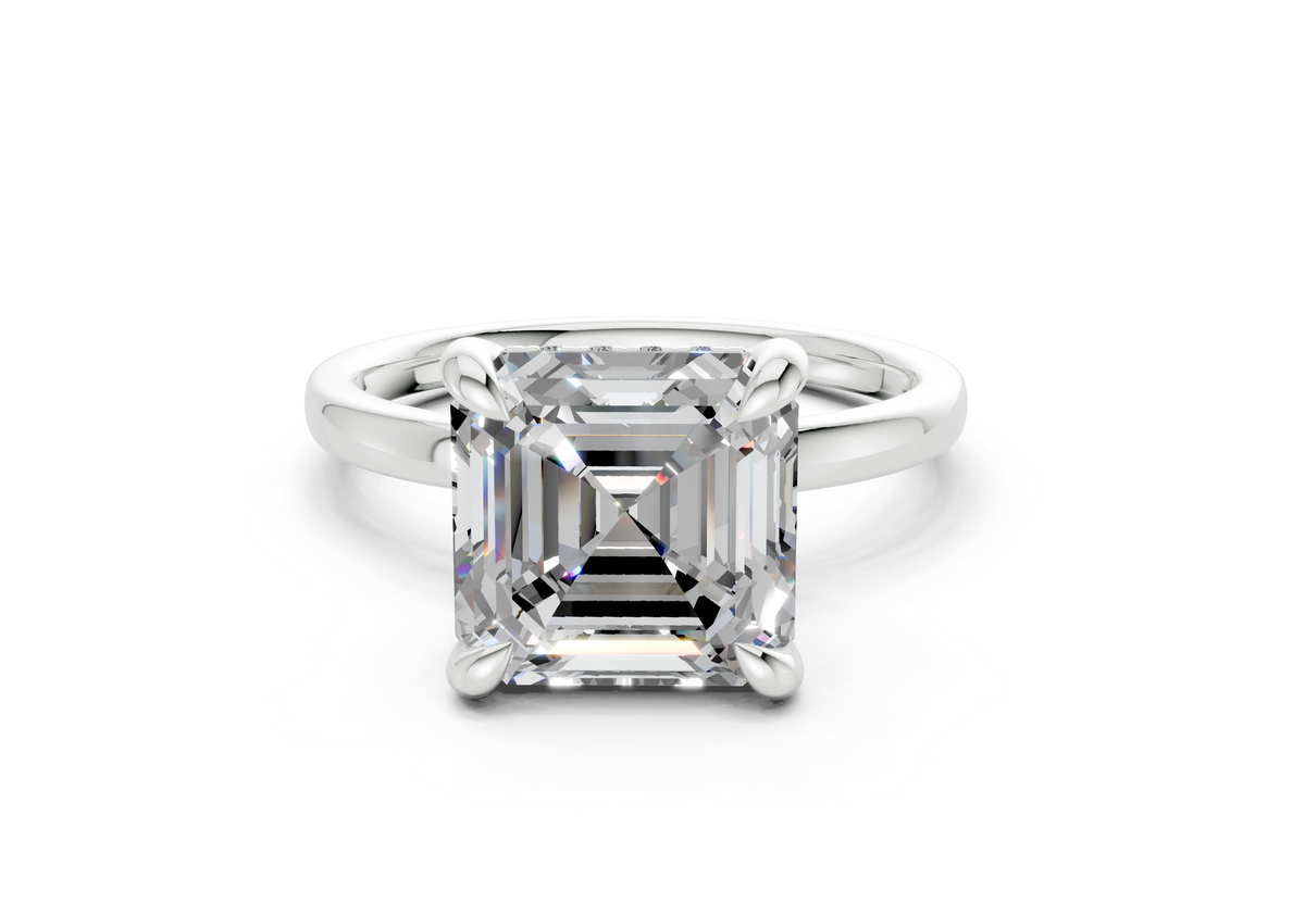 Reina Asscher Diamond Engagement Ring