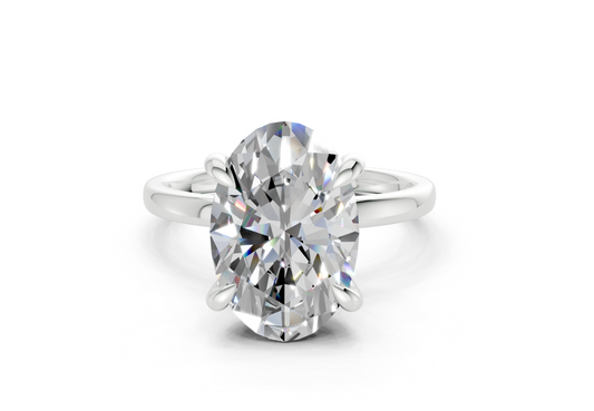 Liara Oval Diamond Engagement Ring