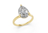 Reina Pear Diamond Engagement Ring